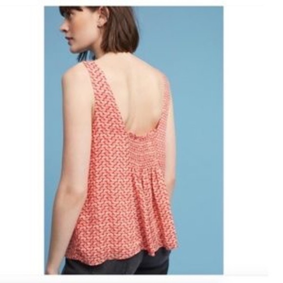 Anthropologie Maeve Verna Tie Front Top - Picture 2 of 6